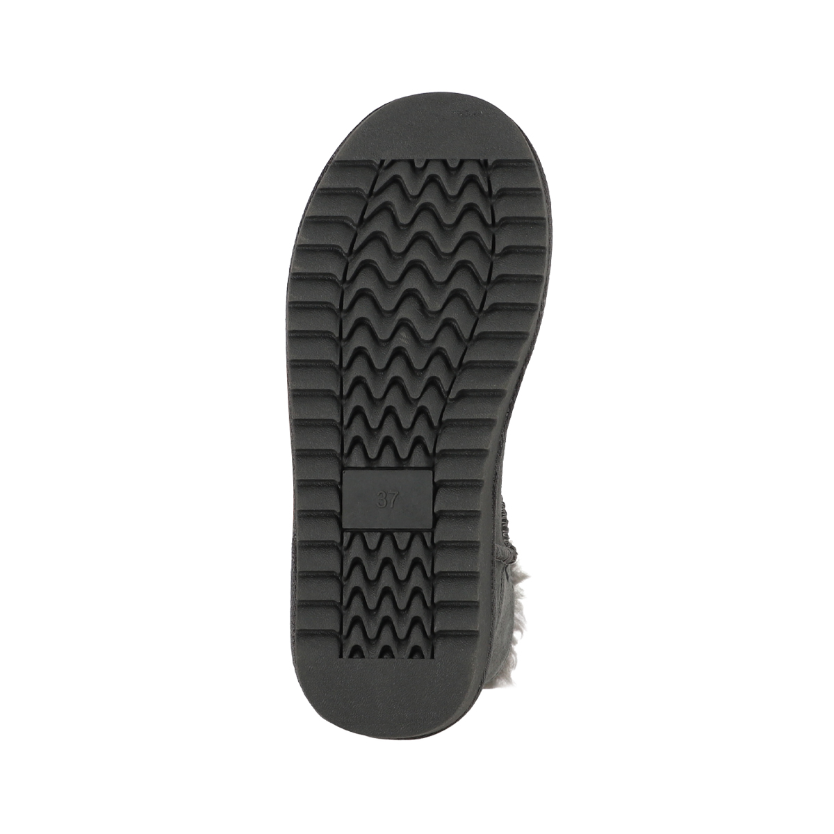 BOTAS MUJER CUERO BLAST BUTTON SHORT CHARCOAL BAMERS - 4