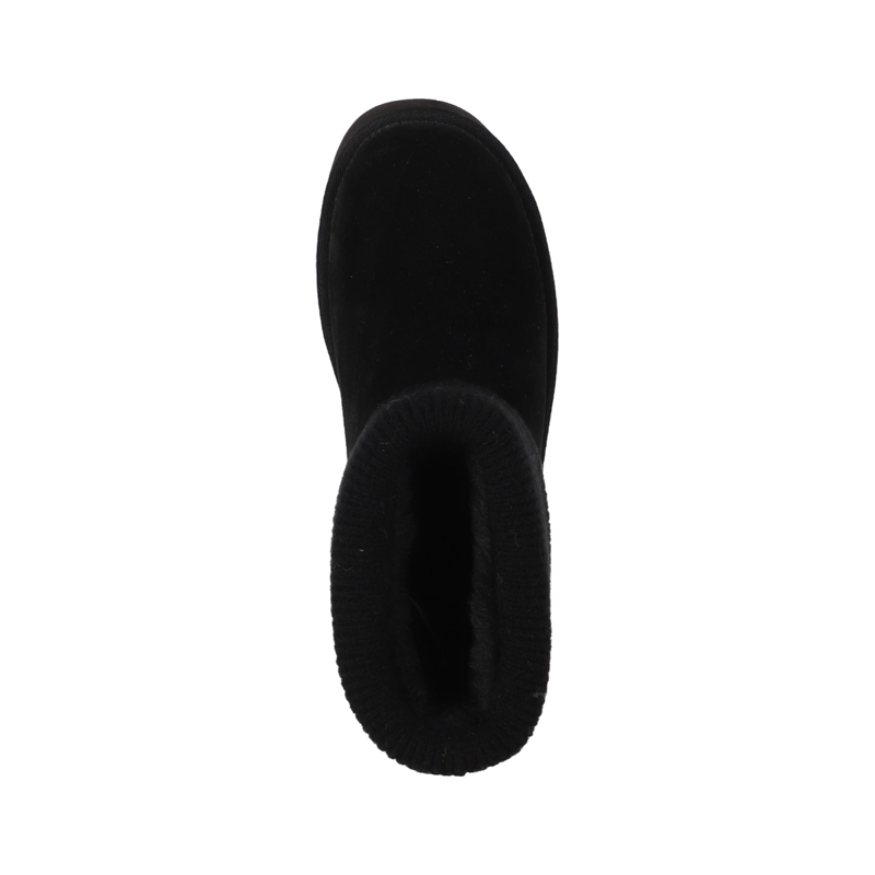 BOTAS MUJER BLAST MINI KNIT NEGRO PLATAFORMA BAMERS - 3