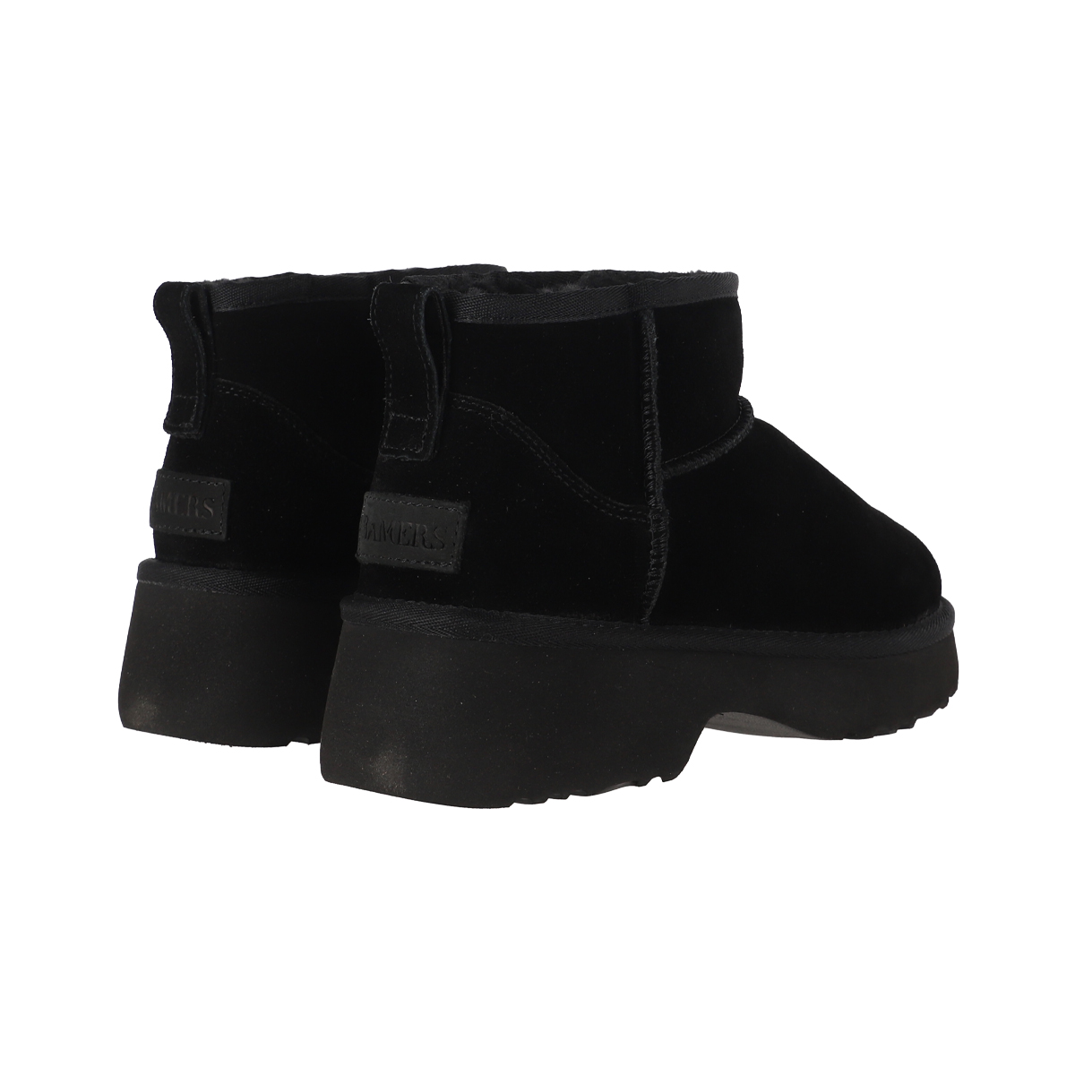 BOTAS MUJER CUERO LUISIANA NEGRO BAMERS - 6