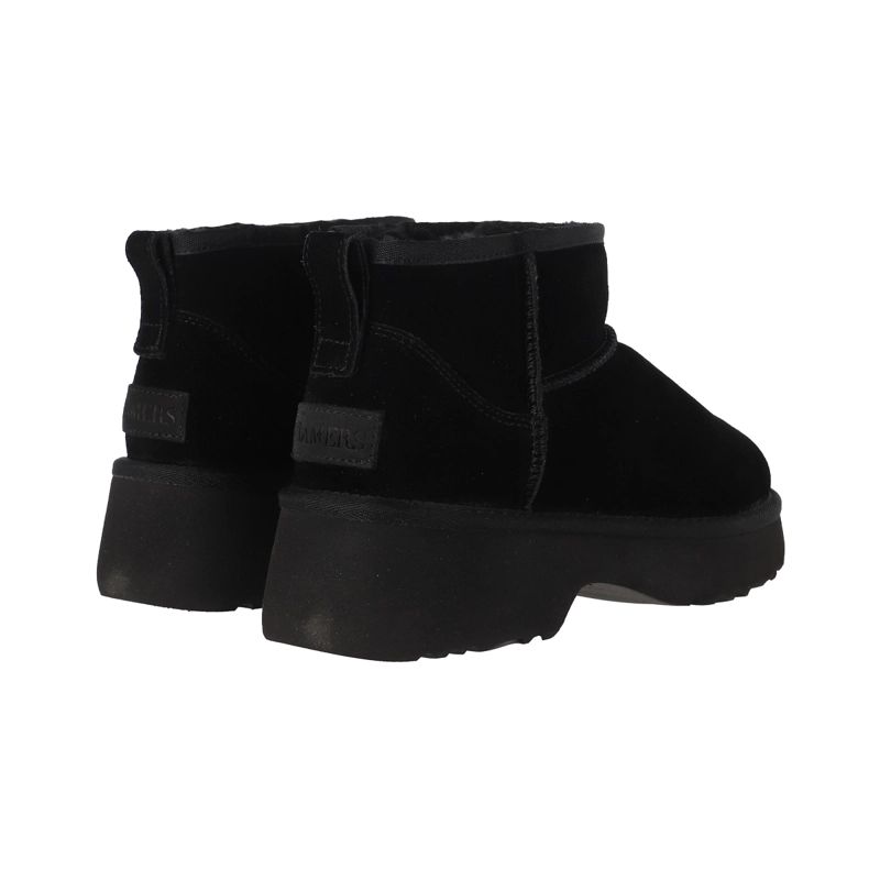 BOTAS MUJER CUERO LUISIANA NEGRO BAMERS - 6