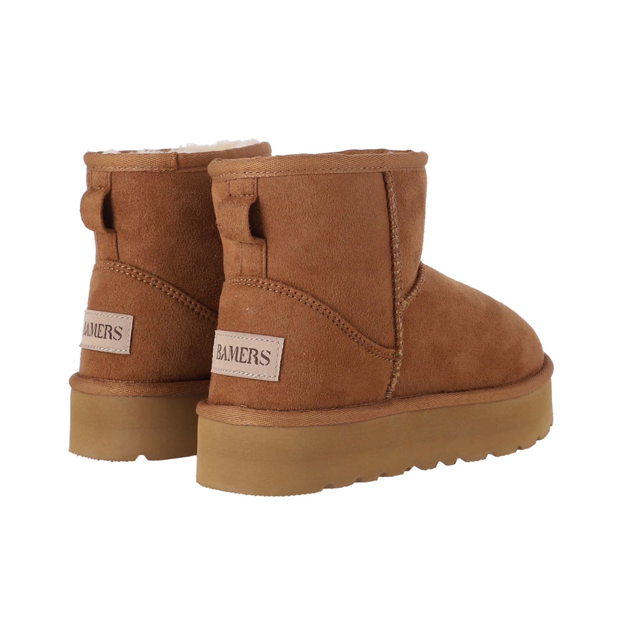 BOTAS NIÑA BLAST SHORT FIBER CARAMEL PLATAFORMA BAMERS - 6