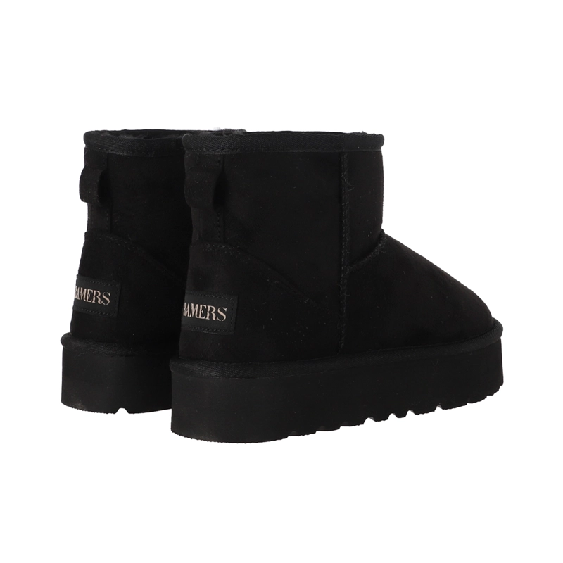 BOTAS NIÑA BLAST SHORT FIBER NEGRA PLATAFORMA BAMERS - 6