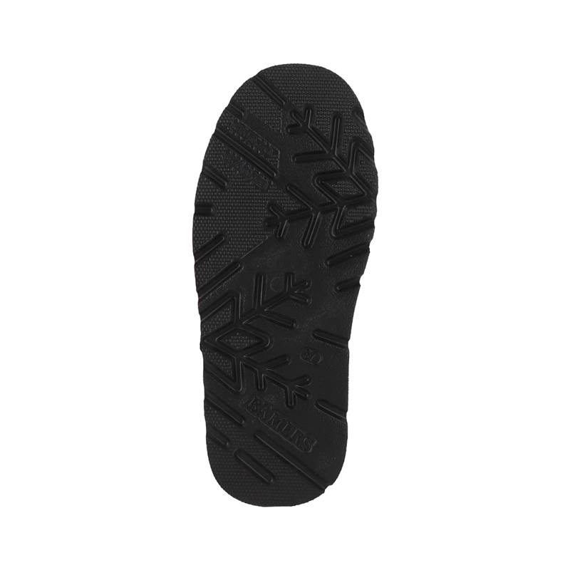 ZUECOS MUJER CUERO RAVELO NEGRA PLATAFORMA BAMERS - 4