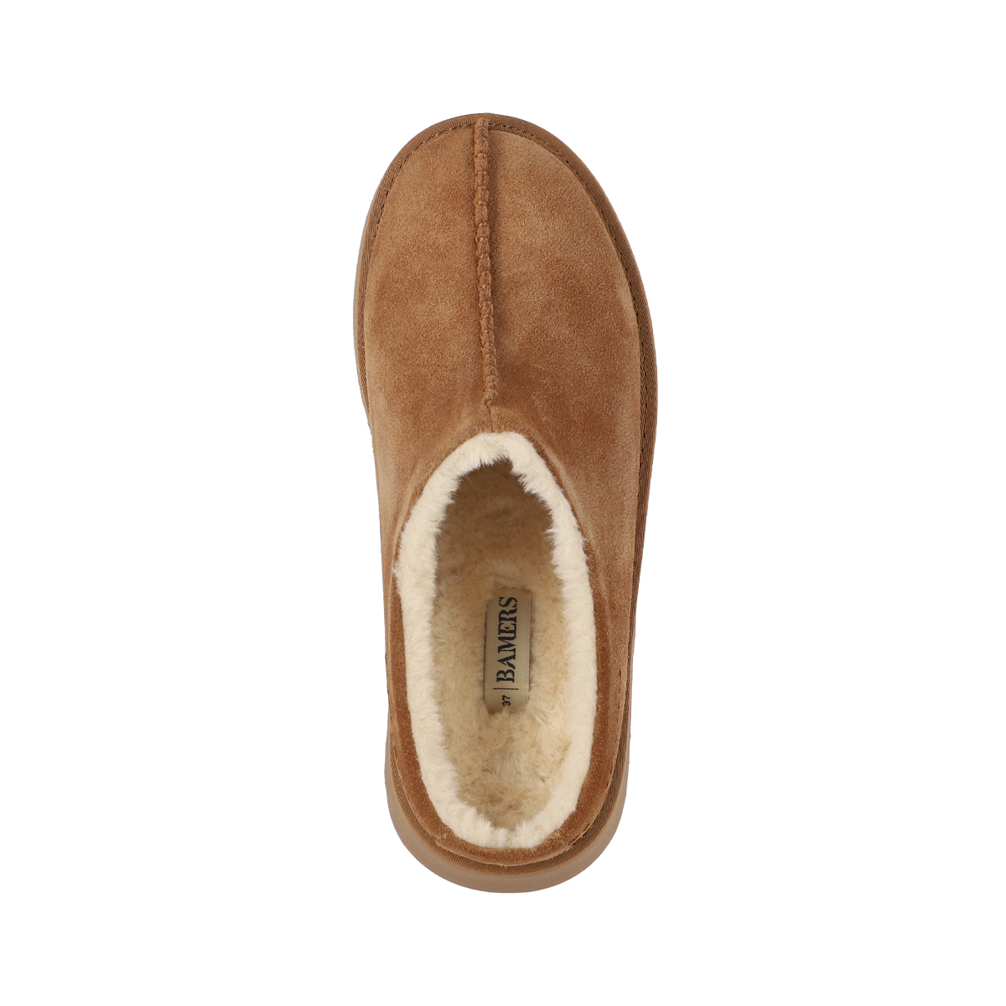 ZUECOS MUJER CUERO LUISIANA CARAMEL BAMERS - 3