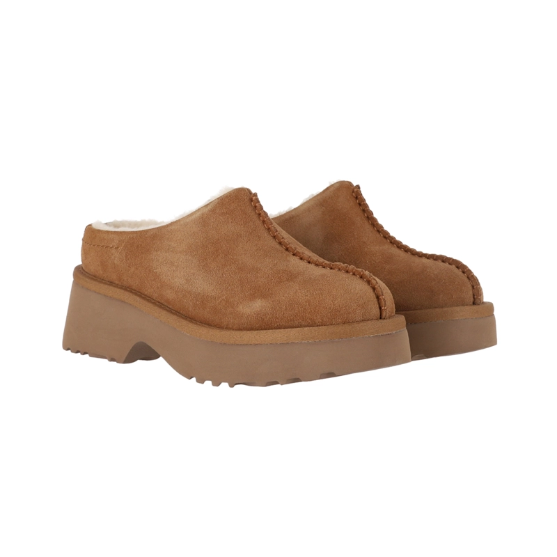 ZUECOS MUJER CUERO LUISIANA CARAMEL BAMERS - 5