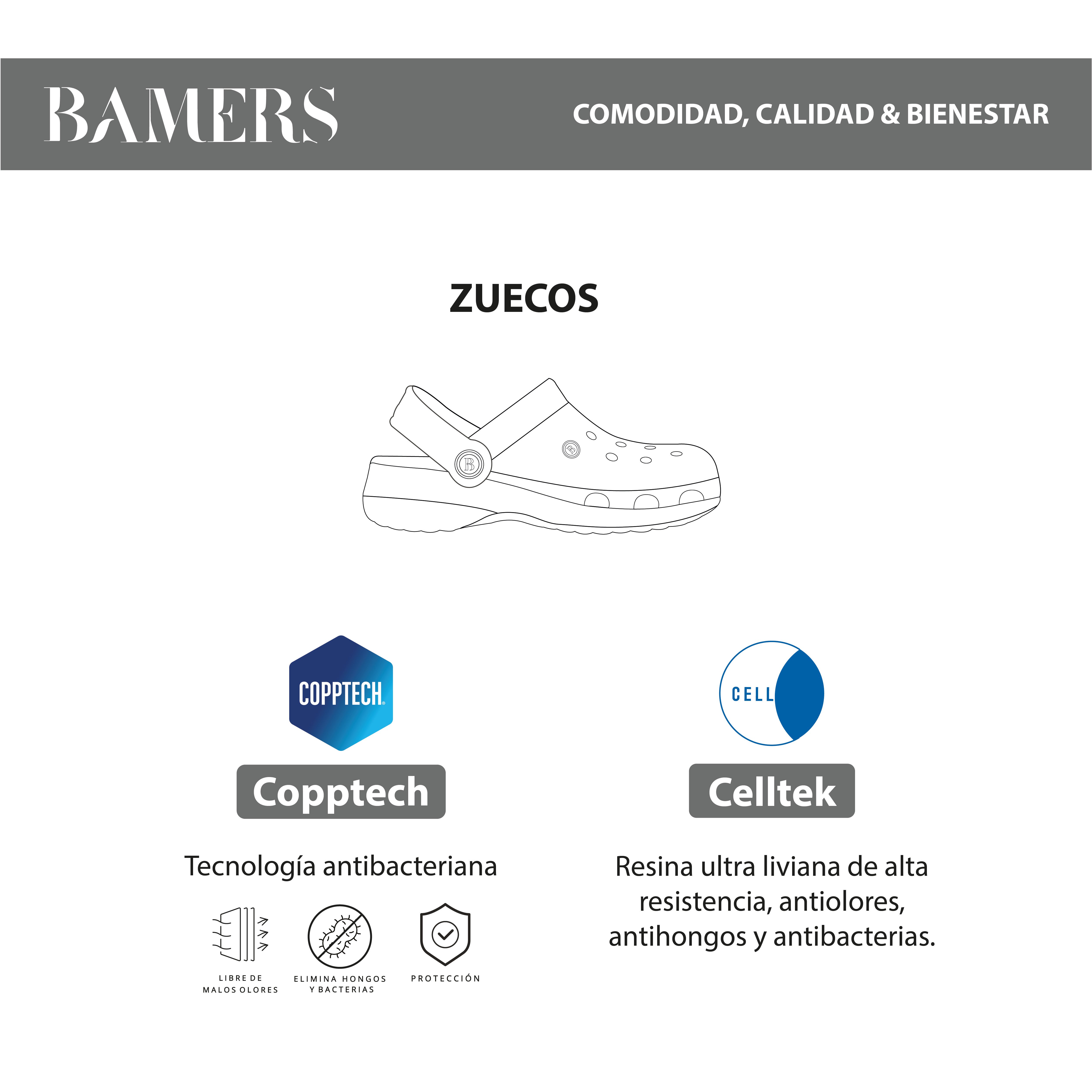 ZUECOS MUJER CHIPORRO LINE LIGHT PRINT BAMERS - 7
