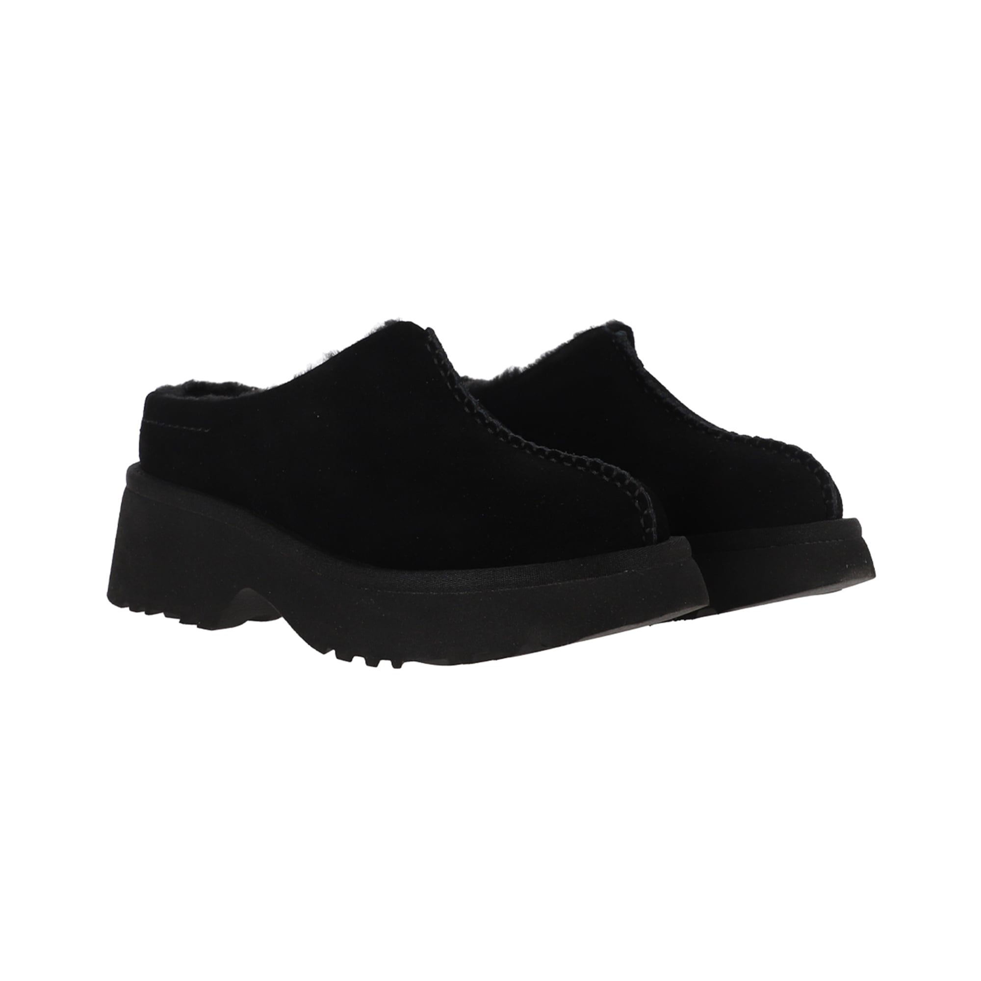 ZUECOS MUJER CUERO LUISIANA NEGRO BAMERS - 5