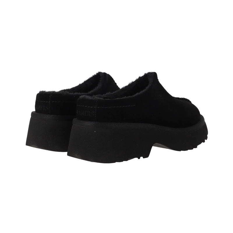 ZUECOS MUJER CUERO LUISIANA NEGRO BAMERS - 6