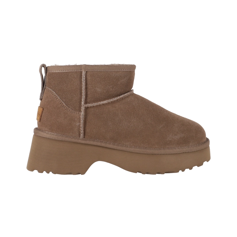 BOTAS MUJER CUERO LUISIANA CAFE  CLARO BAMERS - 1