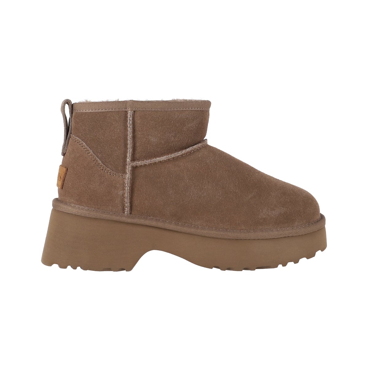 BOTAS MUJER CUERO LUISIANA CAFE  CLARO BAMERS - 1