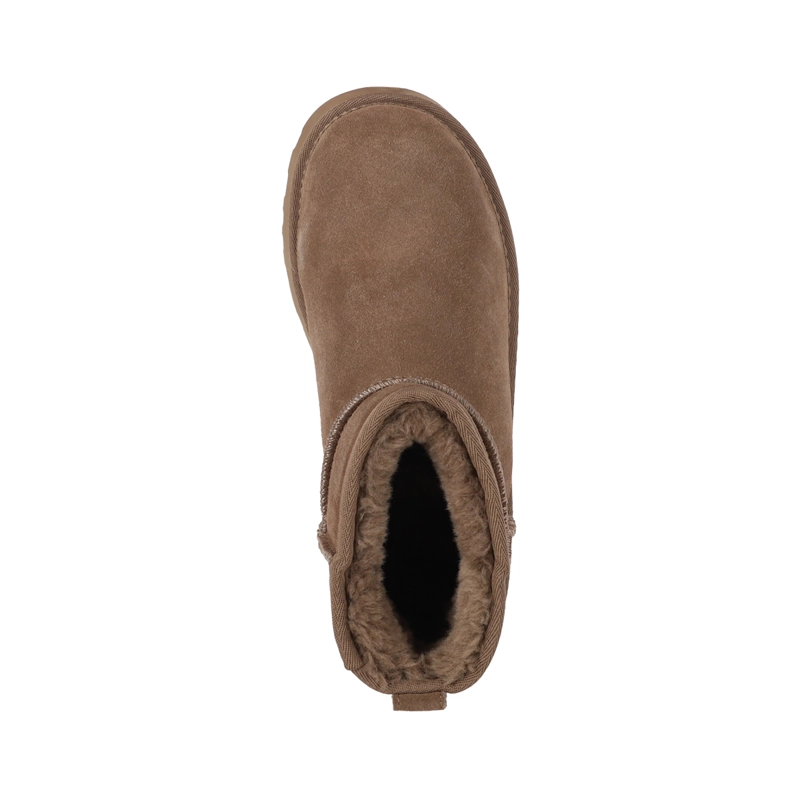BOTAS MUJER CUERO LUISIANA CAFE  CLARO BAMERS - 3