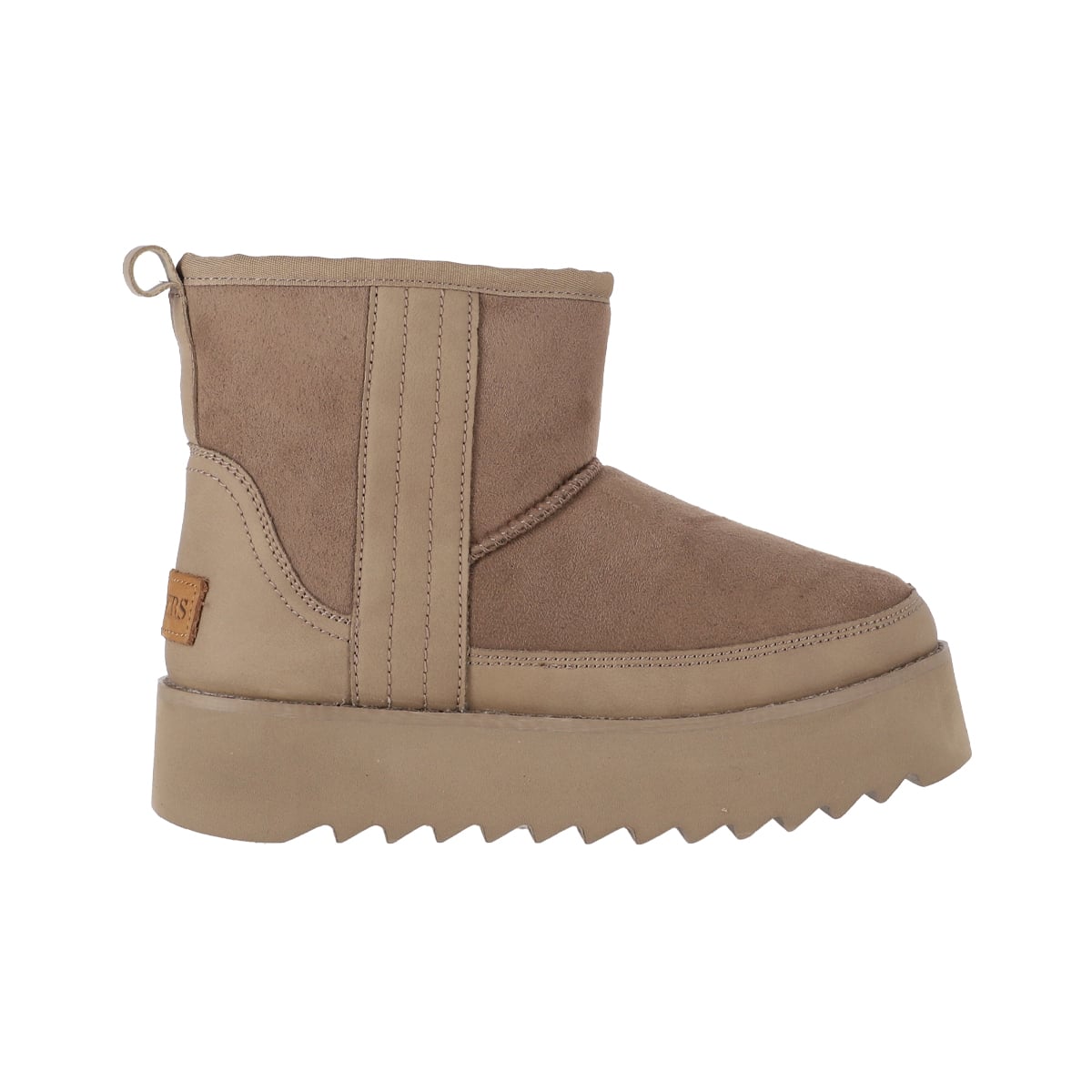 BOTA MUJER PLATAFORMA CAFE  BAMERS - 1