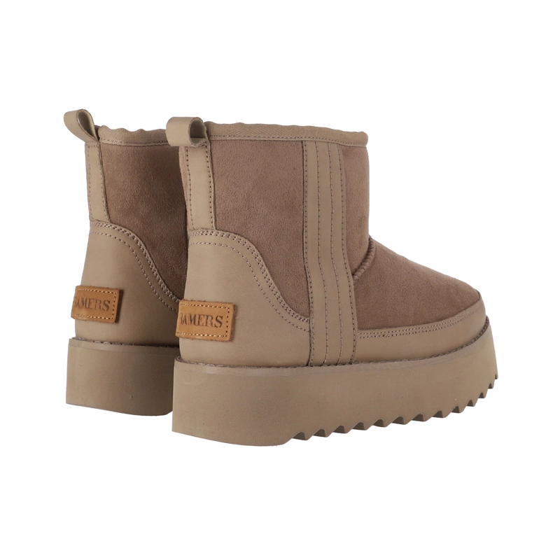 BOTA MUJER PLATAFORMA CAFE  BAMERS - 5