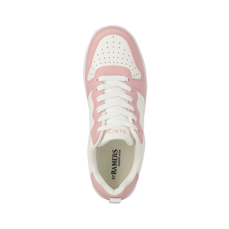 ZAPATILLAS MUJER BAMERS VERACRUZ BLANCO/ROSADO - 3