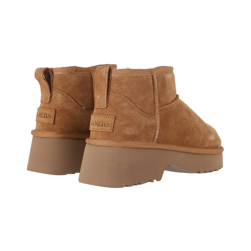BOTAS MUJER CUERO LUISIANA CARAMEL BAMERS - 6