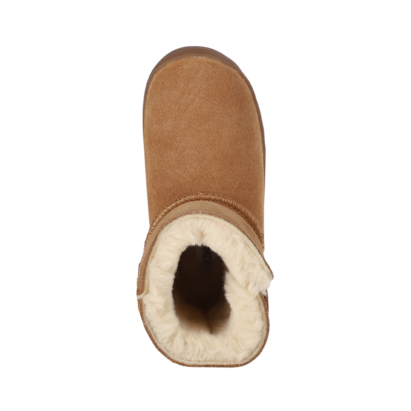 BOTAS NIÑAS CUERO KOBA TAPE CARAMEL BAMERS - 3