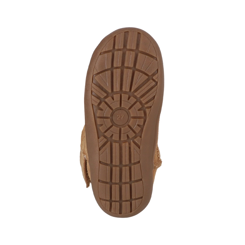 BOTAS NIÑAS CUERO KOBA TAPE CARAMEL BAMERS - 4