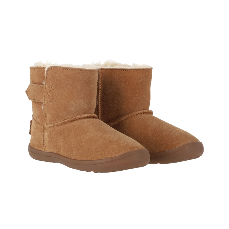 BOTAS NIÑAS CUERO KOBA TAPE CARAMEL BAMERS - 5