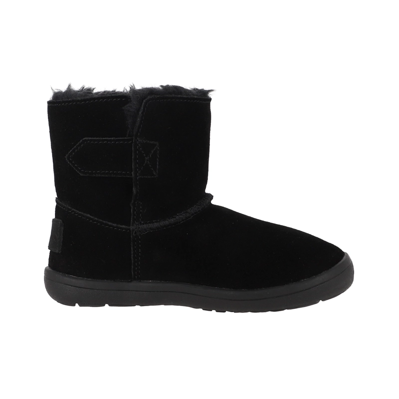 BOTAS NIÑAS CUERO KOBA TAPE NEGRO BAMERS - 1
