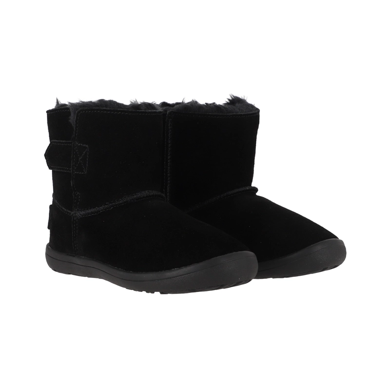 BOTAS NIÑAS CUERO KOBA TAPE NEGRO BAMERS - 5