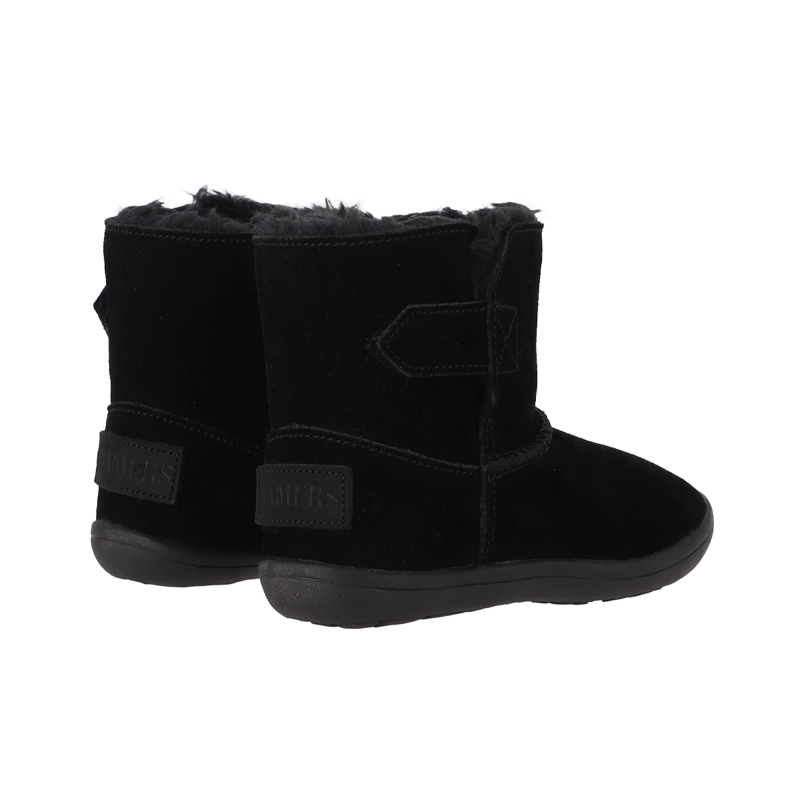 BOTAS NIÑAS CUERO KOBA TAPE NEGRO BAMERS - 6