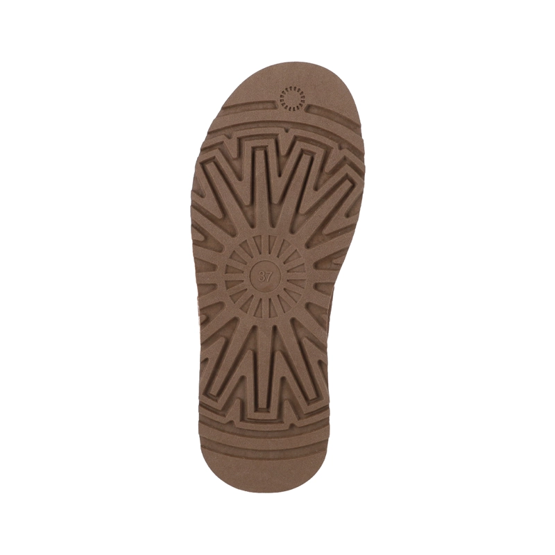 BOTAS MUJER CHELSEA CAFE  CLARO PLATAFORMA BAMERS - 4