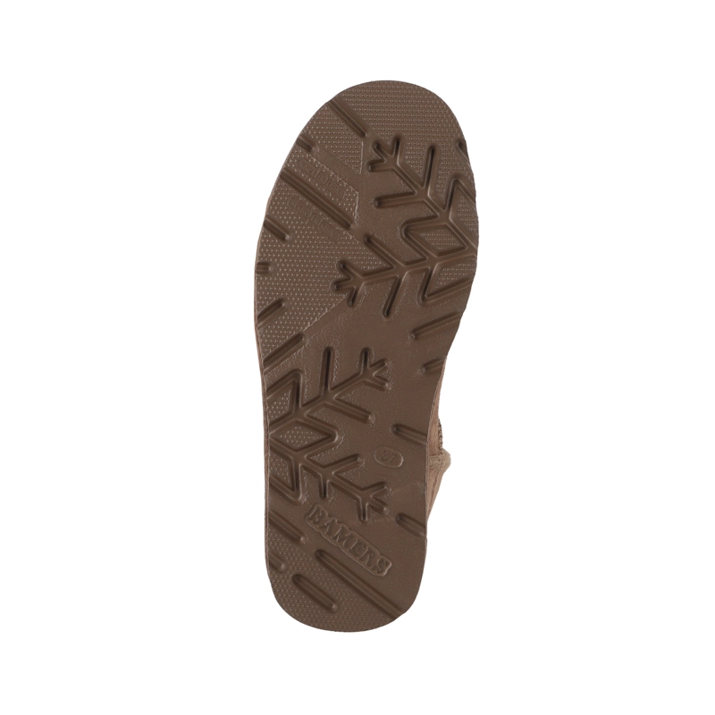 BOTA MUJER CUERO BLAST BUTTON CAFE  CLARO BAMERS - 4