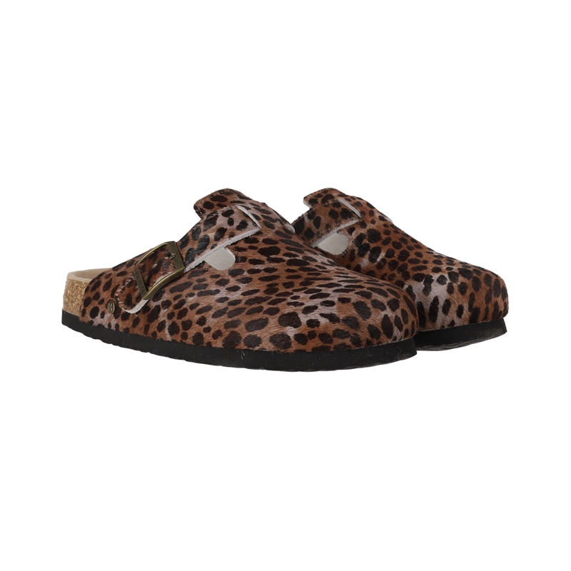 ZUECOS MUJER SLIPPER CLASSIC BUCKLE PRINT BAMERS - 5