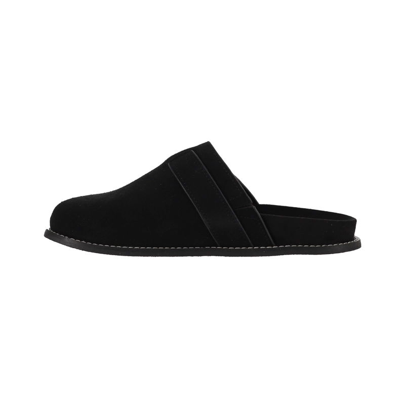 ZUECOS MUJER MICAELA LEATHER NEGRO BAMERS - 2