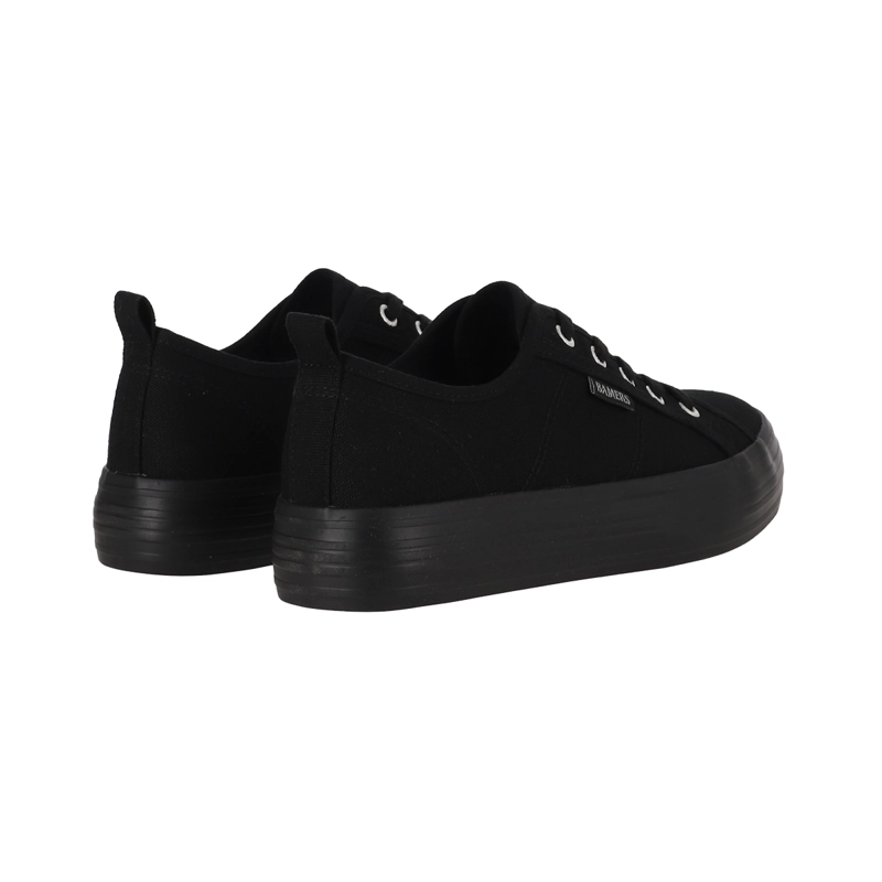 ZAPATILLAS MUJER CON PLATAFORMA NEW CANVAS III BAMERS NEGRO - 6
