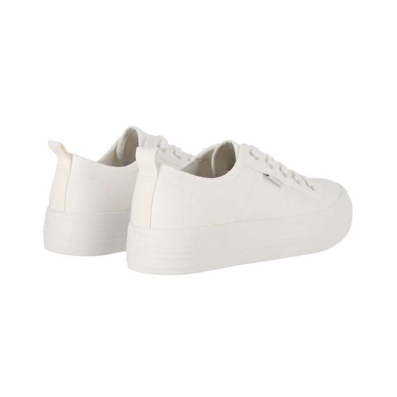 ZAPATILLAS MUJER CON PLATAFORMA NEW CANVAS III BAMERS BLANCO - 6