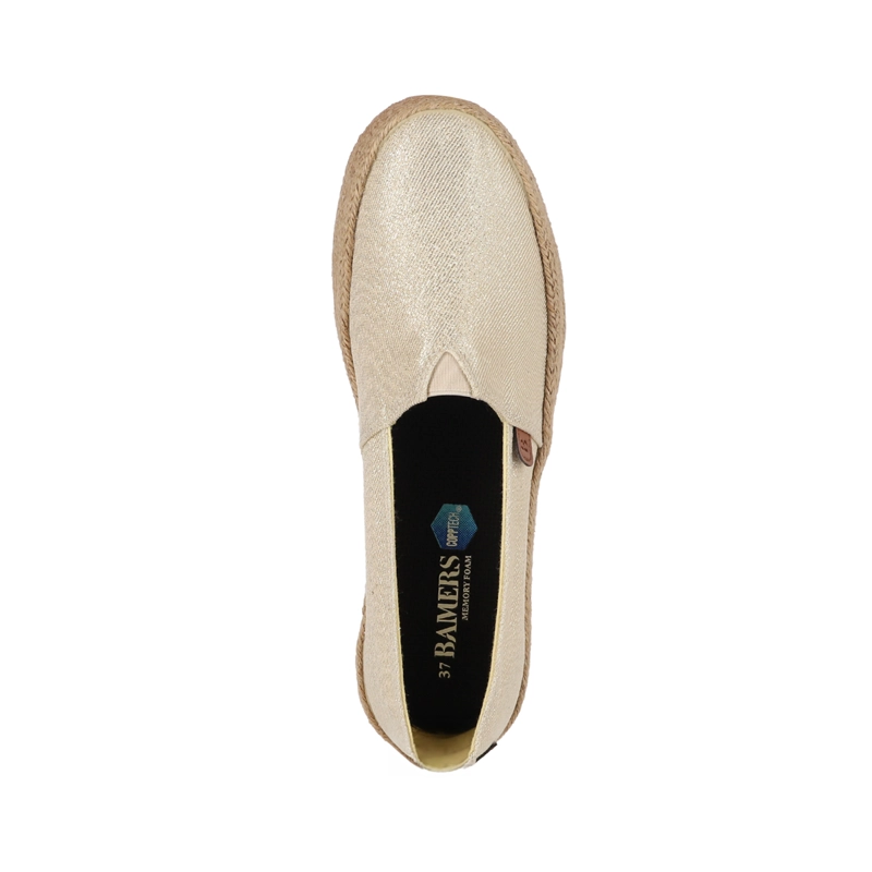 ALPARGATAS MUJER SANDY MID DORADO BAMERS - 3