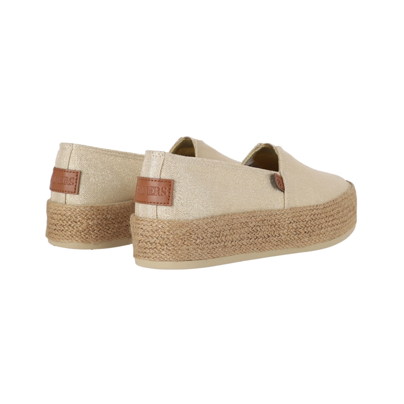 ALPARGATAS MUJER SANDY MID DORADO BAMERS - 6