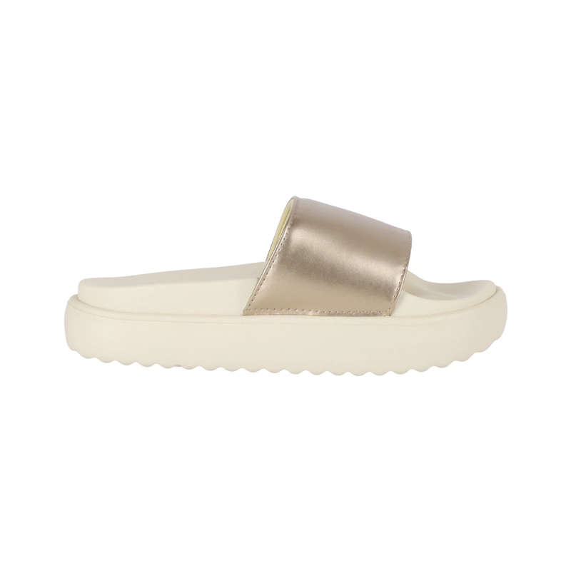 SANDALIAS MUJER CON PLATAFORMA LANTANA HIGH BAMERS DORADAS - 1