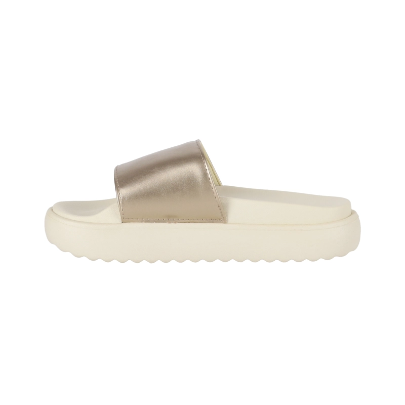 SANDALIAS MUJER CON PLATAFORMA LANTANA HIGH BAMERS DORADAS - 2