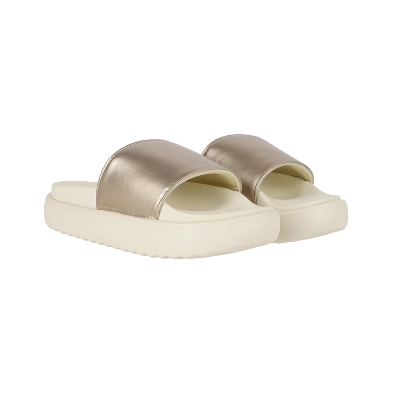 SANDALIAS MUJER CON PLATAFORMA LANTANA HIGH BAMERS DORADAS - 3