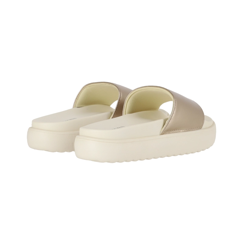 SANDALIAS MUJER CON PLATAFORMA LANTANA HIGH BAMERS DORADAS - 4