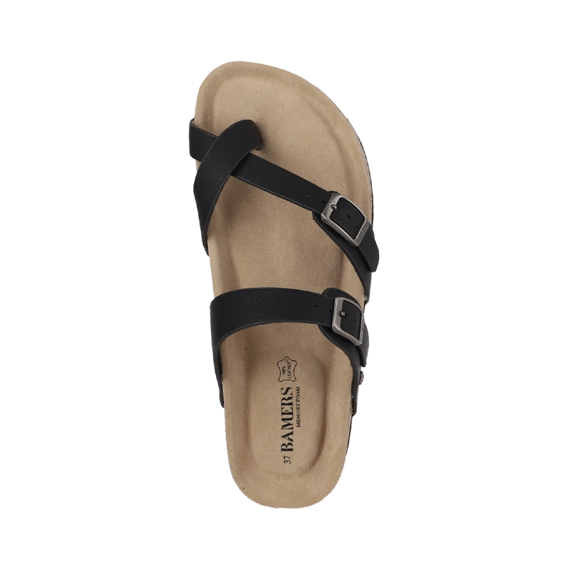SANDALIAS MUJER KEND BAMERS NEGRAS - 3