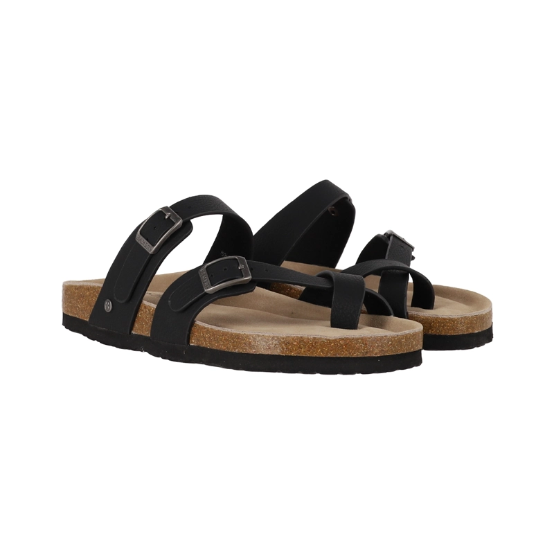 SANDALIAS MUJER KEND BAMERS NEGRAS - 5