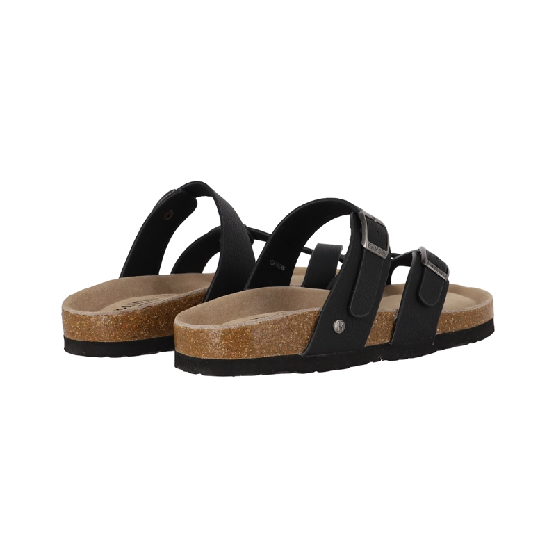 SANDALIAS MUJER KEND BAMERS NEGRAS - 6