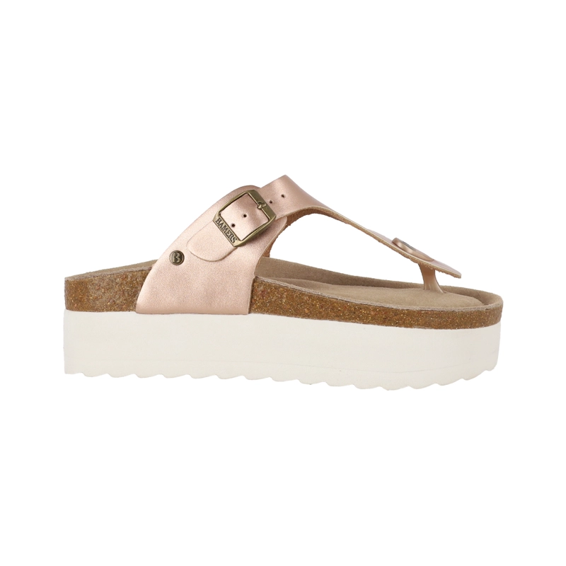SANDALIAS MUJER CON PLATAFORMA KEND CAPRI HIGH BAMERS ROSADAS - 1