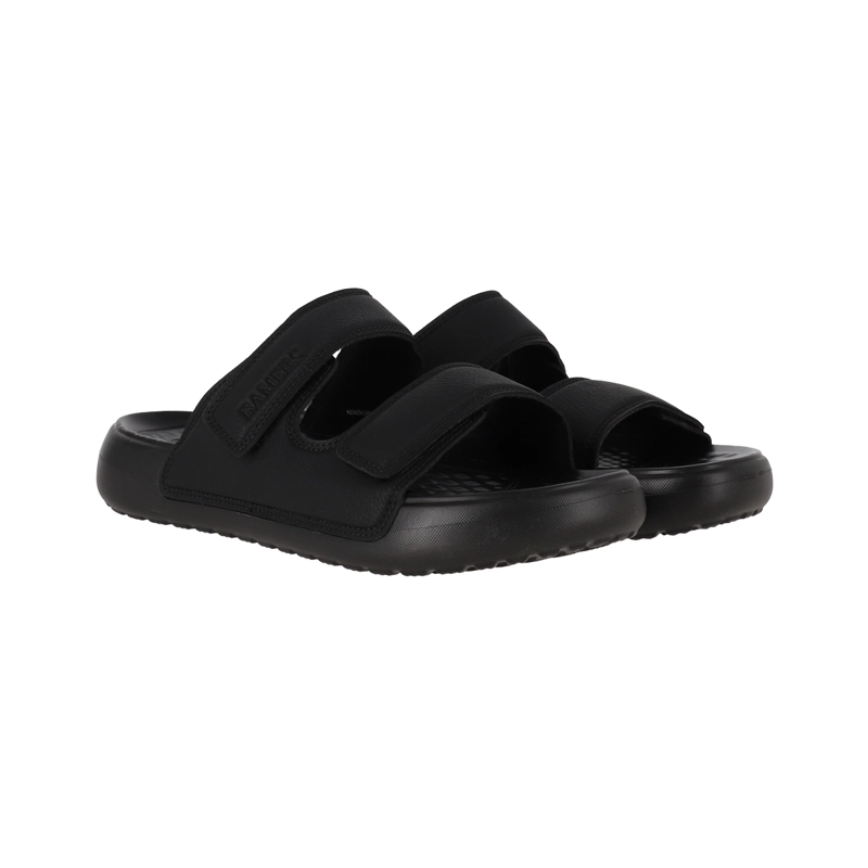 SANDALIAS HOMBRE CON VELCRO KEND BAMERS NEGRAS - 3