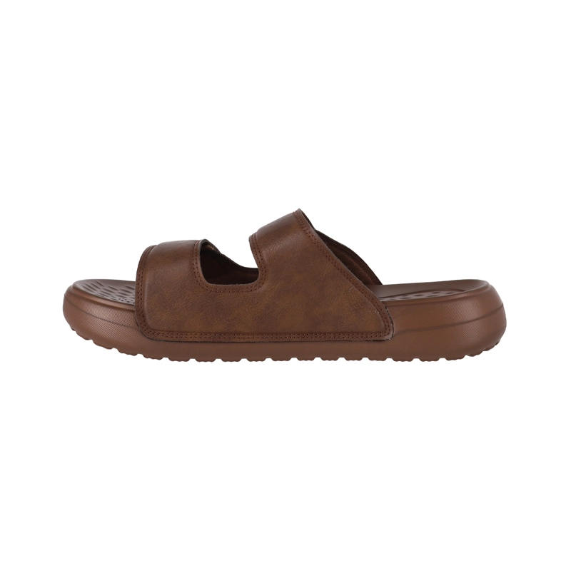 SANDALIAS HOMBRE CON VELCRO KEND BAMERS CAFE - 2