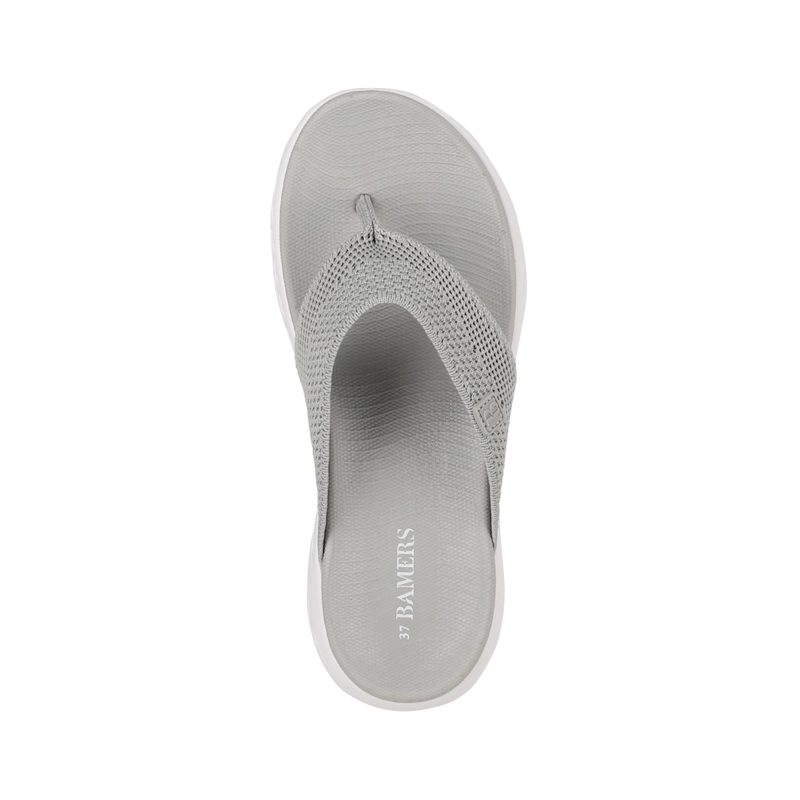 SANDALIAS MUJER FLIP TRAINER BAMERS GRISES - 4