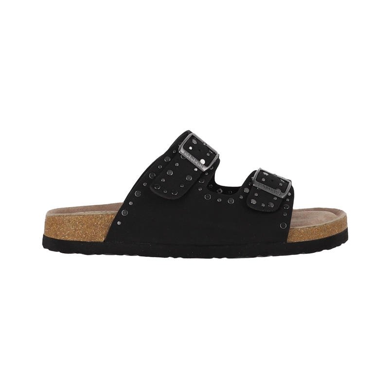 SANDALIAS MUJER KEND STUDS BAMERS NEGRO - 1