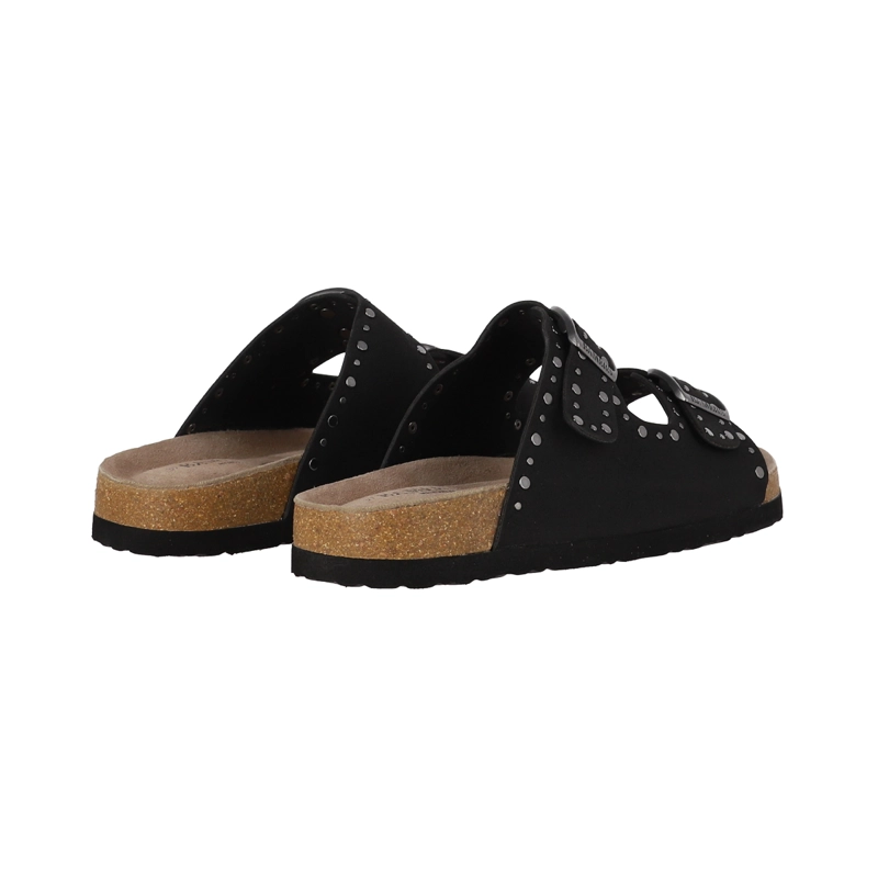 SANDALIAS MUJER KEND STUDS BAMERS NEGRO - 6