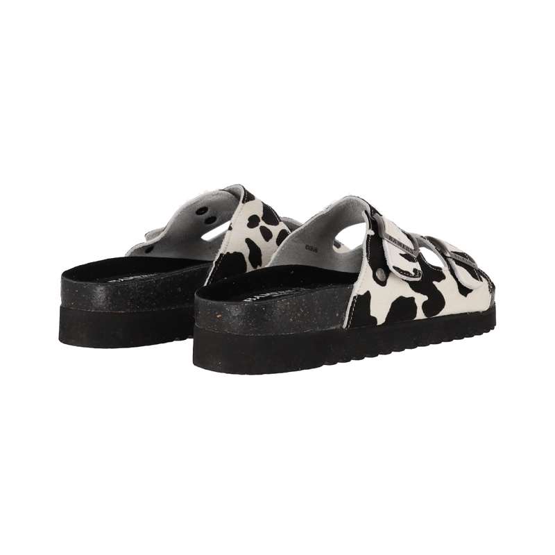 SANDALIAS MUJER KEND HIGH BAMERS PRINT BLANCO/NEGRO - 5