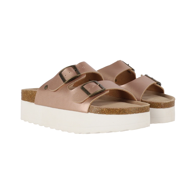SANDALIAS MUJER KEND HIGH BAMERS ROSADO - 5