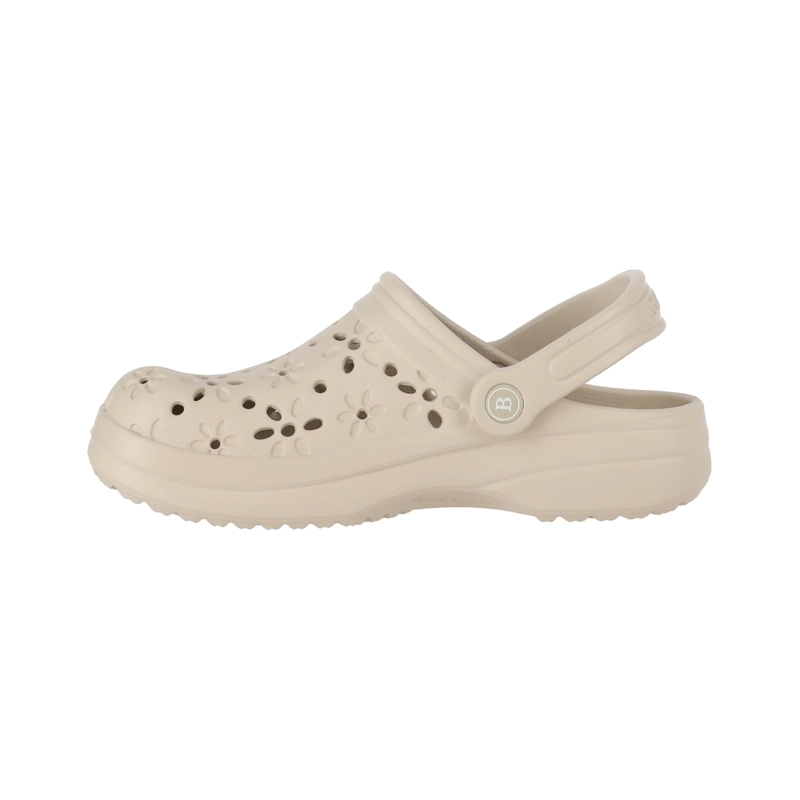 ZUECOS MUJER AIR BAMERS FLORALES NUDE - 2