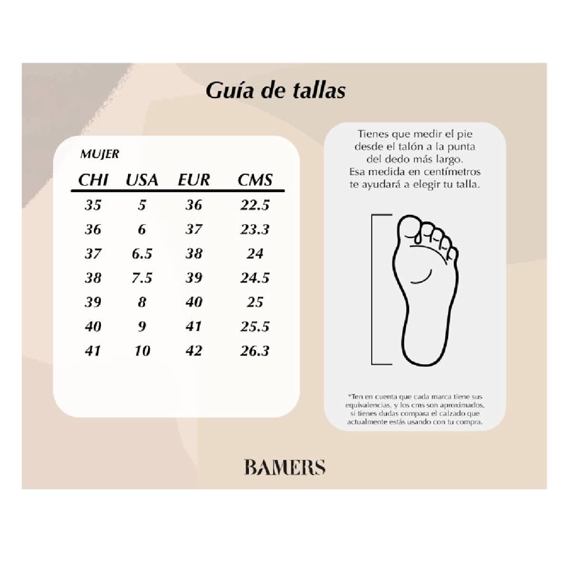 ZUECO MUJER BAMERS NEGRO AIRLINE HIGH - 5